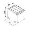 Linia sortowników Cube 40 Tworzywo sztuczne Franke 134.0039.332, kupic - zdjecie №2 - small