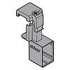 ORGA-LINE Uchwyt relingu poprzecznego do TANDEMBOX antaro+jasnoszare*P/U: 80 (ZRU.01E0) BLUM - small