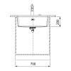 Zlewozmywak do podbudowy Fragranit + Maris MRG 110-62 Czarny mat Franke 125.0687.256, nie drogie - zdjecie №3 - small