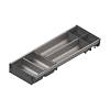 ORGA-LINE wkład z pojemnikami (częściowe wypełnienie), do szuflady     standardowej TANDEMBOX, dł. NL=550 mm, szer.=192 mm+inox*P/U: 1 (ZSI.550BI2N) - small