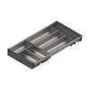 ORGA-LINE wkład z pojemnikami, Szuflada TANDEMBOX, dł. 550 мм, KB 800 мм, szer. 280 мм+inox*P/U: 1 (ZSI.550BI3) BLUM - small