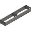 ORGA-LINE wkład z przegródkami(część. wypełnienie)szuf.TANDEMBOXdł.NL=550mm szer.=105 mm+inox*P/U: 1(ZSI.550FI1) BLUM - small