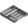ORGA-LINE wkład z pojemnikami (cał. wypełnienie)do szuf.TANDEMBOXdł.NL=450 mm szer. korpusu KB=550 mm+inox*P/U: 1 (ZSI.55VEI4) BLUM - small