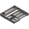 ORGA-LINE wkład z pojemnikami (cał. wypełnienie)do szuf.TANDEMBOXdł.NL=500 mm szer. korpusu KB=550 mm+inox*P/U: 1 (ZSI.55VEI6) BLUM - small