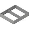 AMBIA-LINE  ramki do szuflady standardowej, do LEGRABOX/MERIVOBOX, stal,     od dł.=270 mm, szerokość=242 mm+szary indium mat*P/U: 1 (ZC7S300RSU)   BL - small