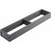 AMBIA-LINE  ramki do szuflady standardowej, do LEGRABOX/MERIVOBOX, stal,     dł.=500 mm, szerokość=100 mm+szary indium mat*P/U: 1 (ZC7S500RS1)   BLUM - small