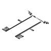 LEGRABOX Stabilizacja boczna dł.=400 mm KB=1400 mm pełen wysuw do przycięcia+R7037 ciemnoszara*P/U: 1/10 (ZS7M400LU SE-ST14 V1R737) BLUM - small