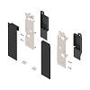 Mocowanie frontu LEGRABOX , wys. C, do szuflady wewnętrznej z relingiem,     lewe/prawe, do LEGRABOX pure+czarny mat*P/U: 1/6 (ZI7.3CS0)   BLUM - small