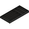 AMBIA-LINE orginizer do LEGRABOX/MERIVOBOX tworzywo sztuczne/stal 6 przegródka na sztućce dł.=650 mm sz.=300 mm, czarny mat (ZC7S650BS3) BLUM - small