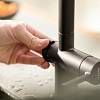 Zlewozmywak wbudowywany Fragranit + Kanon z baterią kuchenną Active Twist KNG 110-37 + Active Twist Czarny Mat Franke 125.0697.691, zdjecie - zdjecie №4 - small