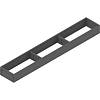 AMBIA-LINE  ramki do szuflady standardowej, do LEGRABOX/MERIVOBOX, stal,     dł.=650 mm, szerokość=100 mm+antracyt mat*P/U: 1 (ZC7S650RS1)   BLUM - small