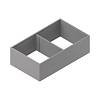 AMBIA-LINE rama, do LEGRABOX/MERIVOBOX szuflady z wysokim frontem, stal, od dł.=400 mm, szerokość=218 mm+szary indium mat*P/U: 1 (ZC7F400RSP) BLUM - small