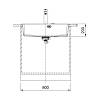Zlewozmywak wbudowywany Fragranit + Maris MRG 610-73 FTL Biały polarny Franke 114.0661.797, nie drogie - zdjecie №3 - small