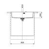 Zlewozmywak wbudowywany Fragranit + Maris MRG 610-73 FTL Kamienny szary Franke 114.0661.799, nie drogie - zdjecie №3 - small