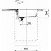 Zlewozmywak wbudowywany Fragranit + Centro CNG 611-78 XL  Kamienny Szary Franke 114.0687.325, nie drogie - zdjecie №3 - small