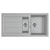 Zlewozmywak wbudowywany Tectonite® Sirius S2D 651-100 Kamienny Szary Franke 143.0618.682 - small