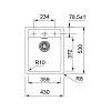 Zlewozmywak wbudowywany Tectonite® Sirius SID 610-37 Onyx Franke 114.0496.104, kupic - zdjecie №2 - small