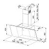 Okap ścienny Evo  FPJ 615 V BK A Czarne szkło Franke 110.0361.890, kupic - zdjecie №2 - small