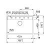 Zlewozmywak wbudowywany Fragranit+ Maris MRG 610-72 Cappuccino Franke 114.0661.773, kupic - zdjecie №2 - small