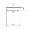 Zlewozmywak wbudowywany Fragranit+ Maris MRG 610-72 Cappuccino Franke 114.0661.773, nie drogie - zdjecie №3 - small