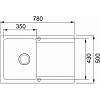 Zlewozmywak wbudowywany Tectonite® Orion OID 611-78 Biały Polarny Franke 114.0286.449, kupic - zdjecie №2 - small