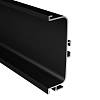 Profil GOLA poziomy z rowkiem na LED Ferro Fiori, L=4100 mm, type C, czarny - small