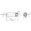 Invis MX Śruba ścienna centralna 10-30 mm, Lamello, zdjecie - zdjecie №4 - small