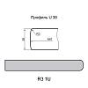 Blat Luxeform S148/R3-1 U Marmur Toledo odporn. na wilgoć 4200х600x28mm, kupic - zdjecie №2 - small