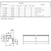 Profil GOLA pionowy boczny Ferro Fiori z rowkiem na LED, płyta wiórowa 18 mm, L=5400 mm, type L,  Ral, zdjecie - zdjecie №4 - small