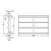 Panel ścienny AGT LB-2050 3041 Dąb Peruwiański Matowy 2800х144х18mm, nie drogie - zdjecie №3 - small