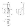 Hak Ferro Fiori BR 5070.20, czarny, nie drogie - zdjecie №3 - small