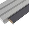 Zaślepka panelu  AGT LB-3771-B 3023 Ciemnoszary supramat 2800х38х18mm - small