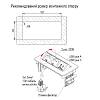 Gniazdo wpuszczane w blat Lumine SPACE 2xgniazda, 2xUSB A+C (15,5W), srebrne, zdjecie - zdjecie №4 - small