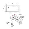 Gniazdo wpuszczane w blat Lumine SPACE 2xgniazda, 2xUSB A+C (15,5W), białe, zamowienie - zdjecie №6 - small