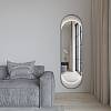 Lustro Ross w metalowej czarnej ramie model 2 500x1700 mm - small