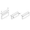 (UFE8C00) Uchwyt FE8 L-2900 aluminium C-0, nie drogie - zdjecie №3 - small