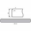 Blat EGGER F251 / ST9 / R3-2U Kamień Gavi taupe + plastik 2,5м 4100х920х38mm, nie drogie - zdjecie №3 - small
