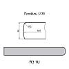 Blat Kronospan 5527 FP R3 Dąb kamienny + plastik 2m 4100х600х38mm, kupic - zdjecie №2 - small