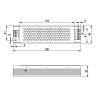 Zasilacz do LED, 100W, 24V, IP20, obudowa metalowa, nie drogie - zdjecie №3 - small