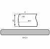 Blat RICCI 8993 PIETRA wilgocioodporna, 4200х900х40mm, nie drogie - zdjecie №3 - small