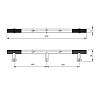 Uchwyt Marella CL 16254.1200 srebro, zdjecie - zdjecie №4 - small