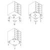 Nóżka meblowa Ferro Fiori M 12050, h=140, max 200kg, czarny, zdjecie - zdjecie №4 - small