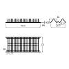 Ociekarka Standard 3 (2023) chrom L 600, (WE06.5026.01.001) Rejs, cena od producenta - zdjecie №9 - small