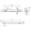 Ociekarka Standard 3 (2023) chrom L 600, (WE06.5026.01.001) Rejs, cena - zdjecie №5 - small
