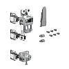 WingLine L, zestaw jezdny bez samozamykacza, 25 kg, szary, lewy (9278571) Hettich - small