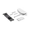 Push to move - zestaw podstawowy, ciężkie, biały, prawy (9277597) Hettich - small