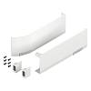 Zestaw zatyczek AVENTOS HF/HS/HL top, gładki, do SERVO-DRIVE+jedwabiście biały/inox*(23.8000) BLUM - small