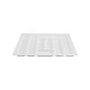 Organizer na sztućce W=700 (628-579mm) L=500 H=42 biały, kupic - zdjecie №2 - small