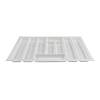Organizer na sztućce W=800 (728-679mm) L=500 H=42 biały, kupic - zdjecie №2 - small