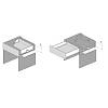 Komplet szuflad Muller Box profi line 3D L=350 Н=95 Antracyt, nie drogie - zdjecie №3 - small